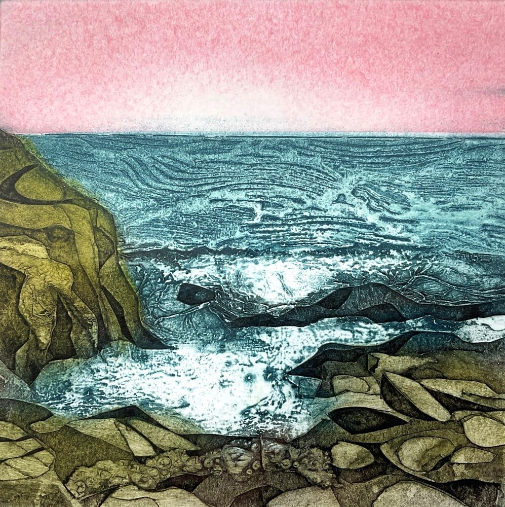 'Blushing Tide, 8/30' by artist Sarah Ross-Thompson
